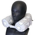 Japan Miffy Travel Fluffy Neck Pillow Cushion - Miffy : Grey - 3