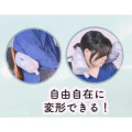 Japan Miffy Travel Fluffy Neck Pillow Cushion - Miffy : Grey - 5