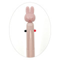 Japan Miffy Mascot 3 Color Multi Ballpoint Pen - Miffy : Face Pink - 2