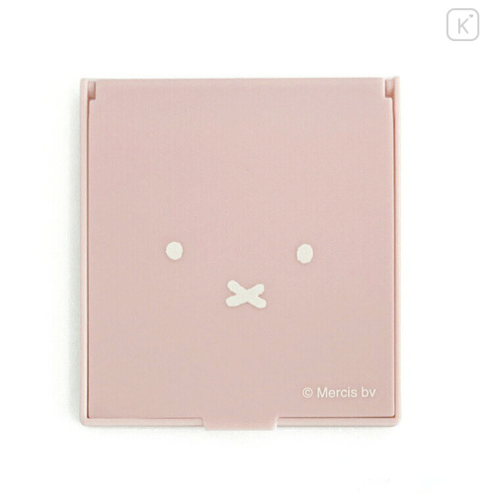 Japan Miffy Folding Stand Mirror (S) - Miffy : Face Pink - 1