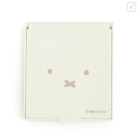 Japan Miffy Folding Stand Mirror (S) - Miffy : Face Ivory - 1