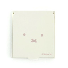 Japan Miffy Folding Stand Mirror (S) - Miffy : Face Ivory
