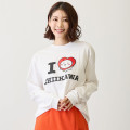 Japan Chiikawa Long-Sleeve T-Shirt (L) - I Love Chiikawa : White - 7