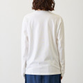 Japan Chiikawa Long-Sleeve T-Shirt (M) - I Love Hachiware : White - 6