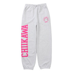 Japan Chiikawa Sweatpants (L) - Chiikawa : Peace Heather Gray