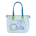 Japan Chiikawa Clear Tote Bag - Chiikawa & Hachiware & Usagi : It's Raining Light Blue - 1