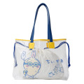 Japan Chiikawa Clear Tote Bag - Chiikawa & Hachiware & Usagi : Goggle White - 6