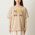 Japan Chiikawa T-Shirt (M) - Chiikawa & Hachiware & Usagi : Sunny Days Sand Beige - 6