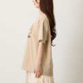 Japan Chiikawa T-Shirt (M) - Chiikawa & Hachiware & Usagi : Sunny Days Sand Beige - 7