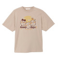 Japan Chiikawa T-Shirt (L) - Chiikawa & Hachiware & Usagi : Sunny Days Sand Beige - 1