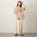 Japan Chiikawa T-Shirt (L) - Chiikawa & Hachiware & Usagi : Sunny Days Sand Beige - 4