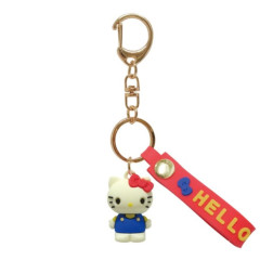 Japan Sanrio Figure Mascot Keychain & Logo Tag - Hello Kitty : Classic