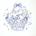 Japan Sanrio T-Shirt - Cinnamoroll & Cogimyun : Dolly Mix White - 2