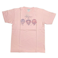 Japan Sanrio T-Shirt - Little Twin Stars & My Melody : Dolly Mix Pink