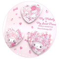Japan Sanrio Pin Badge Set - My Melody & My Sweet Piano : Dolly Mix Heart - 2