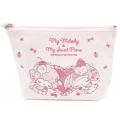 Japan Sanrio Boat-Shaped Pouch - My Melody & My Sweet Piano : Dolly Mix