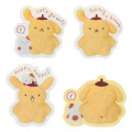 Japan Sanrio Original Sticker Set - Pompompurin : Nostalgic 30th Anniversary - 5