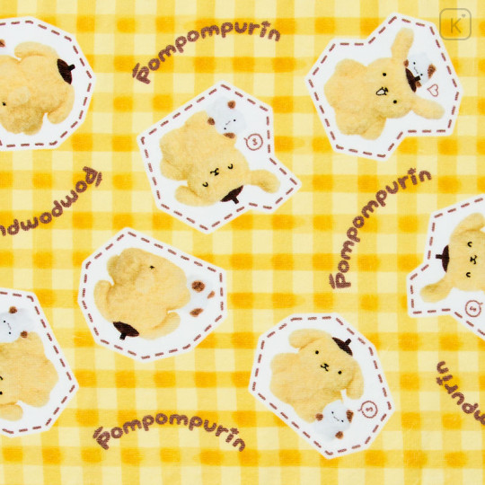Japan Sanrio Original Face Towel - Pompompurin : Nostalgic 30th Anniversary - 2
