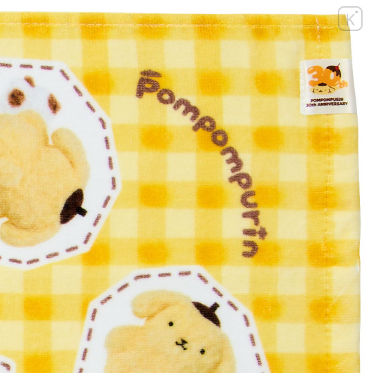Japan Sanrio Original Face Towel - Pompompurin : Nostalgic 30th Anniversary - 3