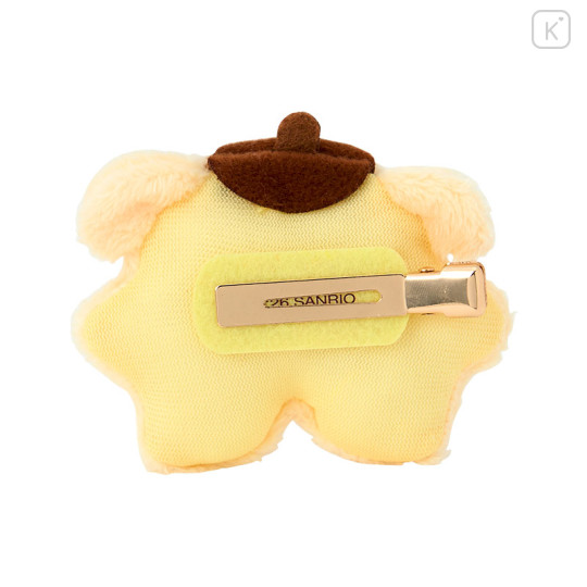 Japan Sanrio Original Character-Shaped Hair Clip - Pompompurin : Nostalgic 30th Anniversary - 3
