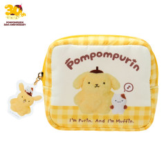 Japan Sanrio Original Pouch - Pompompurin : Nostalgic 30th Anniversary