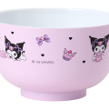 Japan Sanrio Original Resin Bowl - Kuromi - 4