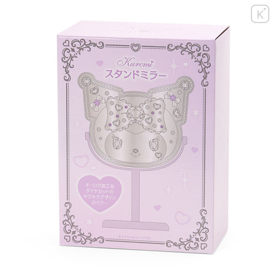 Japan Sanrio Original Standing Mirror - Kuromi - 3