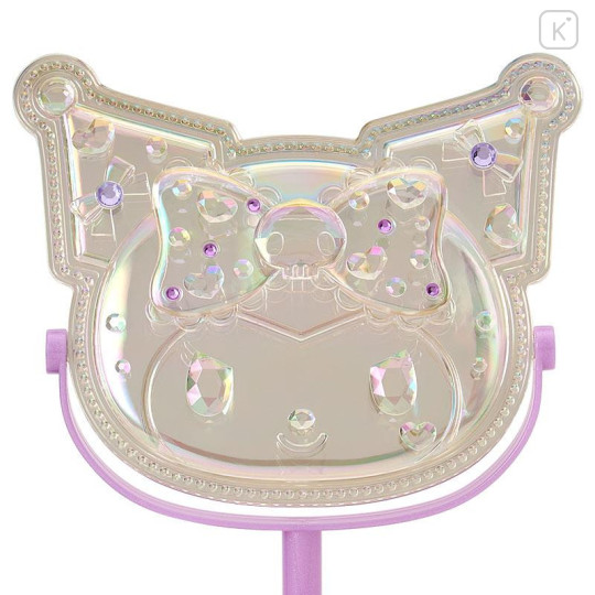 Japan Sanrio Original Standing Mirror - Kuromi - 4