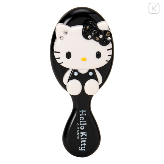 Japan Sanrio Original Hairbrush with Stones - Hello Kitty - 2