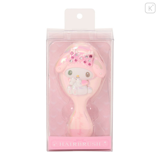 Japan Sanrio Original Hairbrush with Stones - My Melody - 1