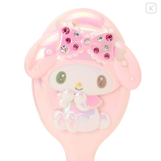 Japan Sanrio Original Hairbrush with Stones - My Melody - 4