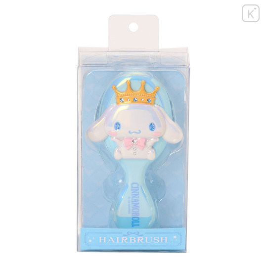 Japan Sanrio Original Hairbrush with Stones - Cinnamoroll - 1
