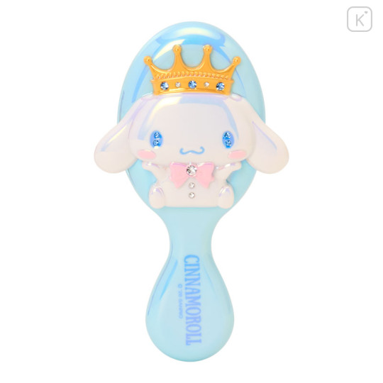 Japan Sanrio Original Hairbrush with Stones - Cinnamoroll - 2