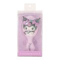 Japan Sanrio Original Hairbrush with Stones - Kuromi - 1