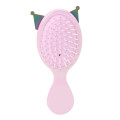 Japan Sanrio Original Hairbrush with Stones - Kuromi - 3