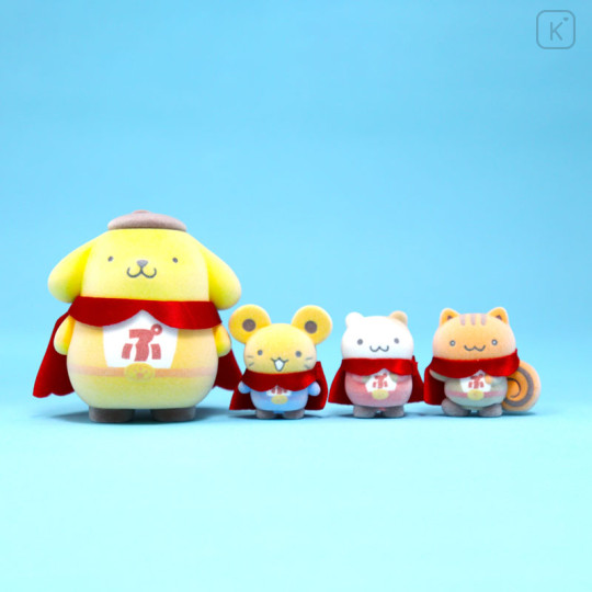 Japan Sanrio Original Mascot Set - Pompompurin : 30th Anniversary Hero - 3