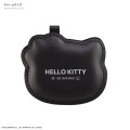 Japan Sanrio Mobile PU Leather Strap - Hello Kitty : Black - 2