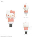 Japan Sanrio Powattomo USB Type-C Plug - Hello Kitty - 2
