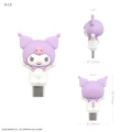 Japan Sanrio Powattomo USB Type-C Plug - Kuromi - 2