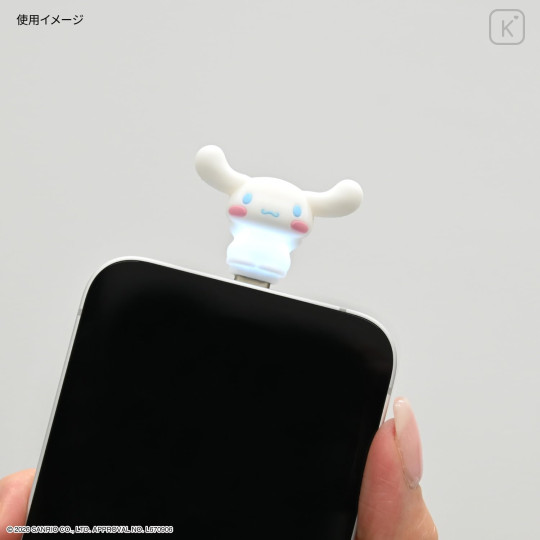 Japan Sanrio Powattomo USB Type-C Plug - Cinnamoroll - 4