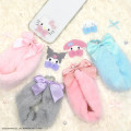 Japan Sanrio Multi Ring Plus with Fur Hand Strap - Hello Kitty - 5