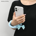Japan Sanrio Multi Ring Plus with Fur Hand Strap - Cinnamoroll - 3