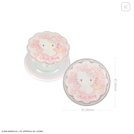 Japan Sanrio Pocopoco Smartphone Grip with MagSafe - Hello Kitty - 2