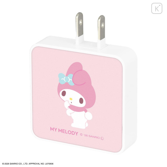 Japan Sanrio USB Type-C AC Adapter - My Melody - 2