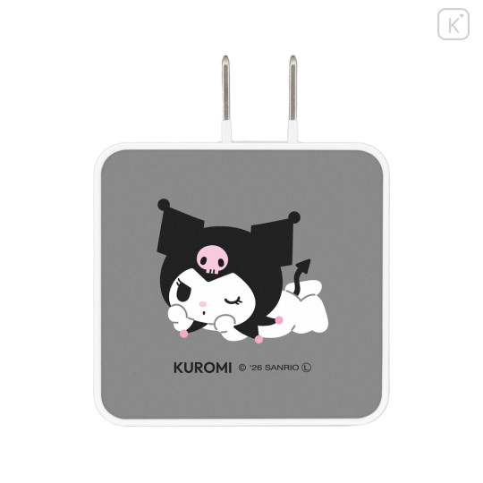 Japan Sanrio USB Type-C AC Adapter - Kuromi - 1