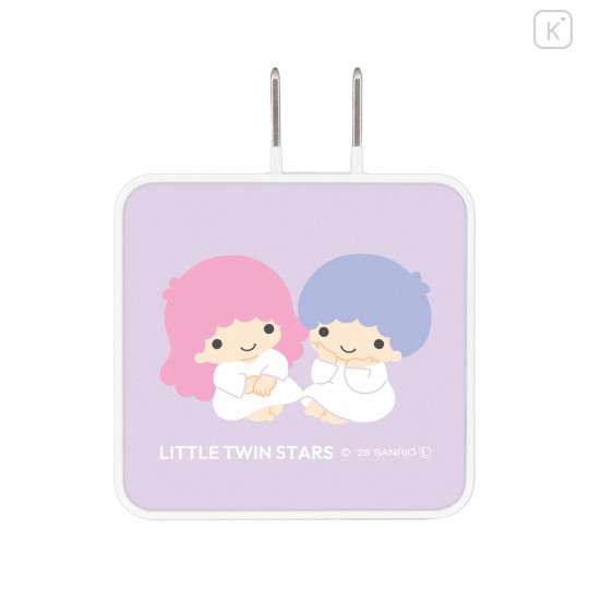 Japan Sanrio USB Type-C AC Adapter - Little Twin Stars - 1