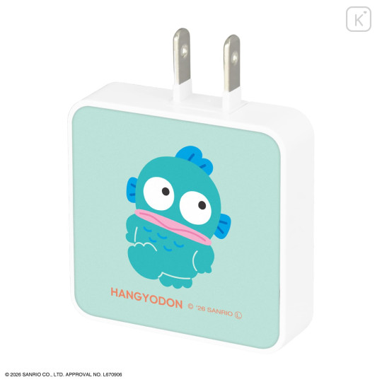 Japan Sanrio USB Type-C AC Adapter - Hangyodon - 2