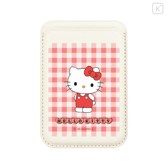 Japan Sanrio MagSafe Card Wallet - Hello Kitty - 1
