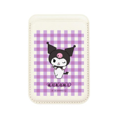 Japan Sanrio MagSafe Card Wallet - Kuromi