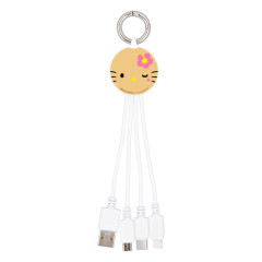 Japan Sanrio Multi Charging Cable - Hello Kitty